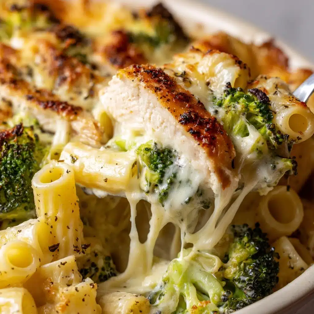 Chicken & Broccoli Alfredo Bake Recipe - Recipe Image