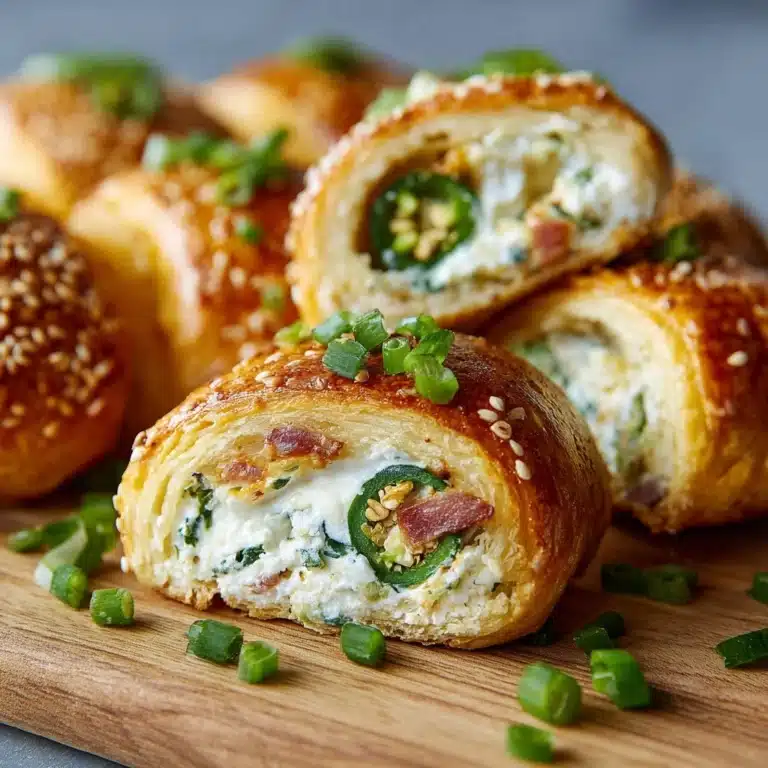 Jalapeño Popper Stuffed Rolls Recipe