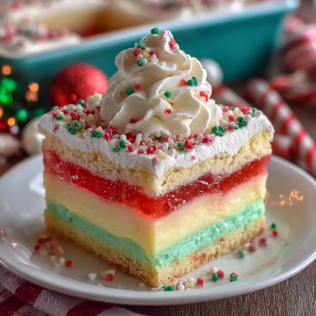Holiday-Inspired Poke Cake Recipe - Recipe Image