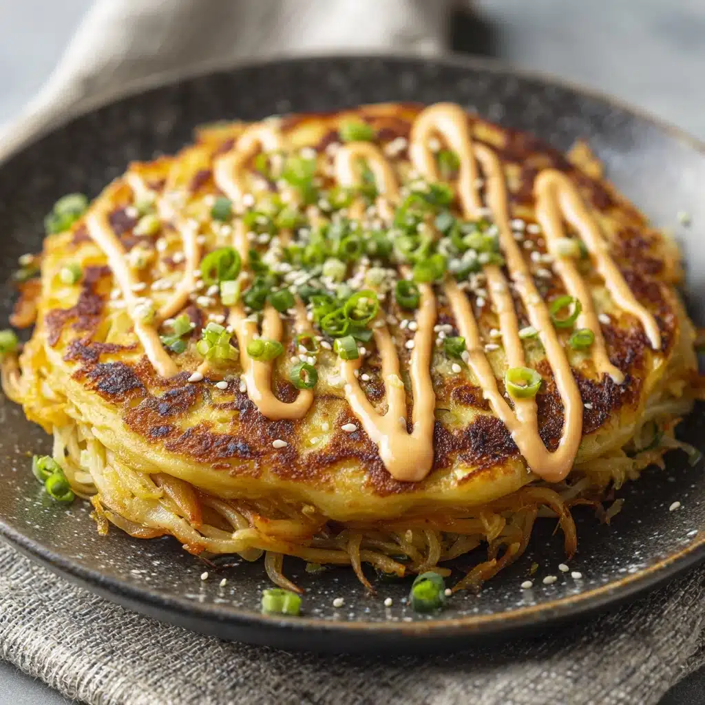 Savory Cabbage Pancakes Recipe - Recipe Image
