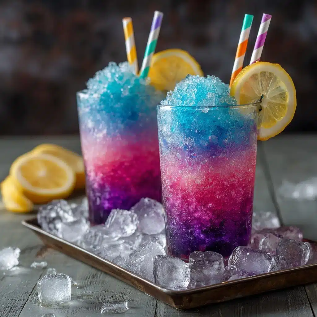 Galaxy Lemonade Slushie Recipe - Recipe Image
