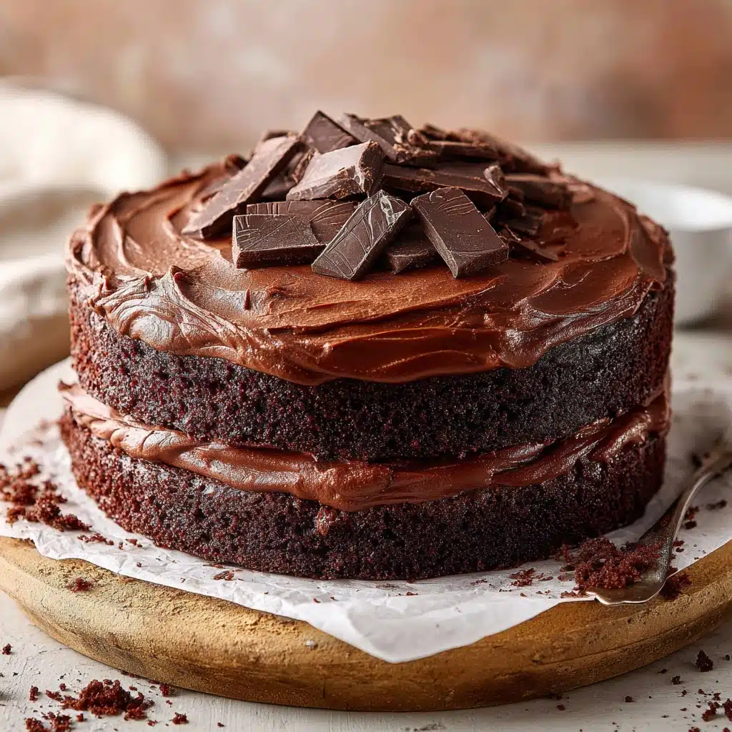 Small Chocolate Cake Recipe - Recipe Image