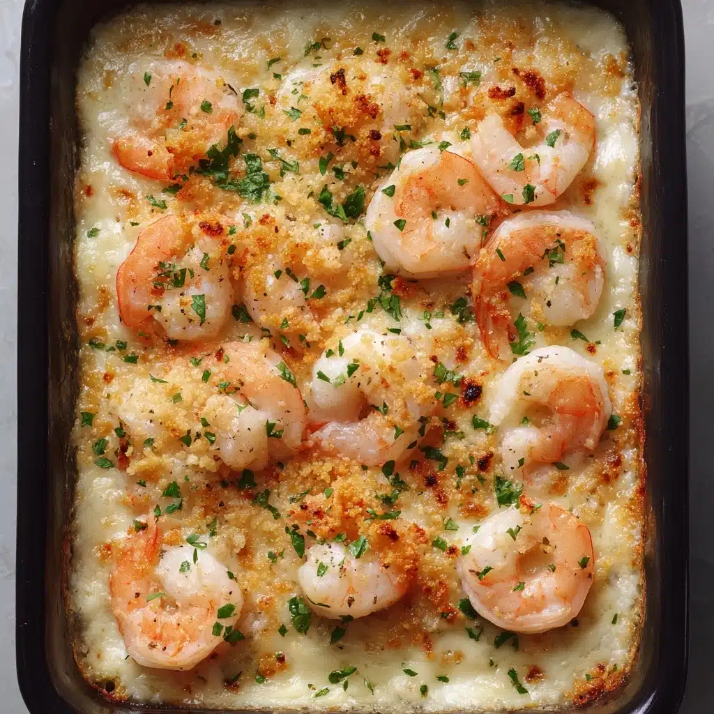 Baked Garlic Parmesan Shrimp Recipe - Recipe Image