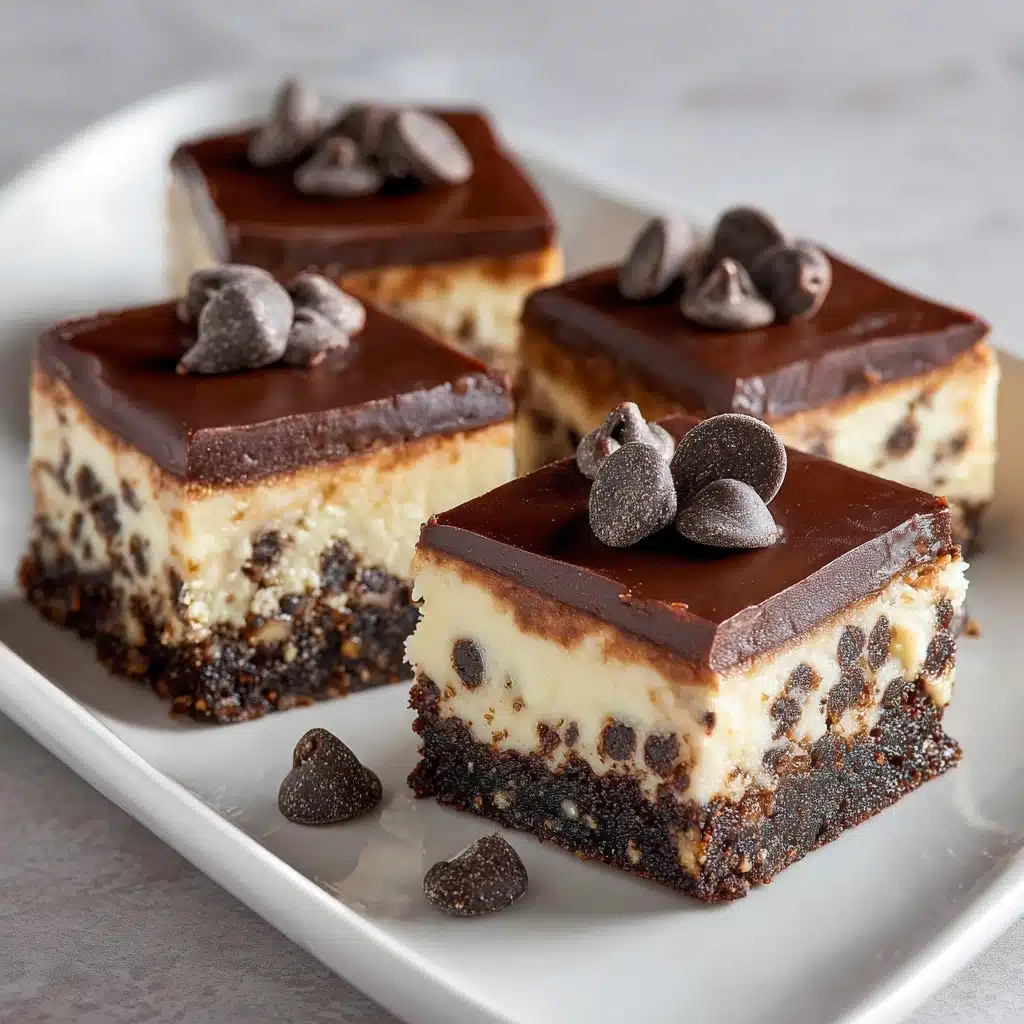 Chocolate Chip Cheesecake Bars Recipe - Recipe Image