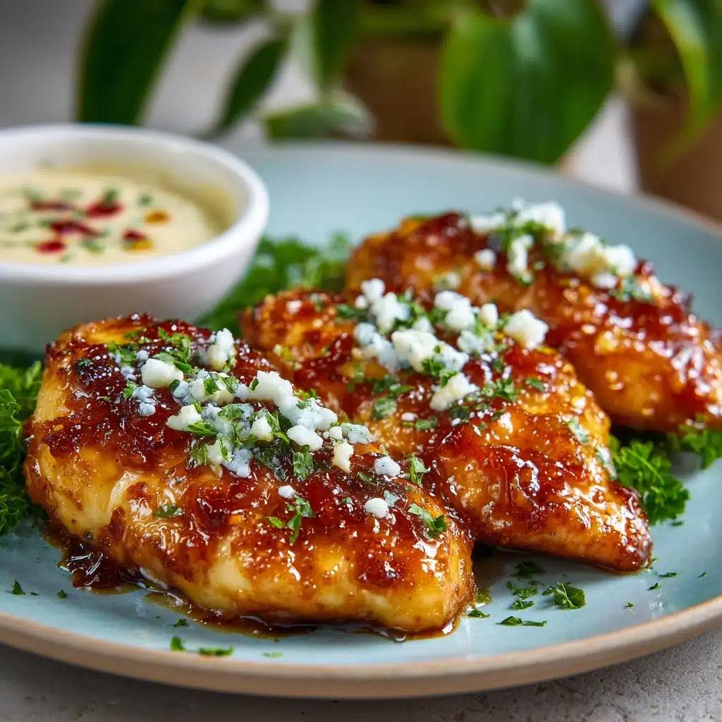 Crispy Hot Honey Feta Chicken Recipe - Recipe Image