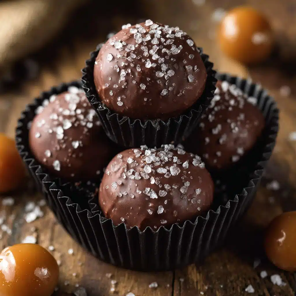 Salted Caramel Truffles Recipe - Recipe Image