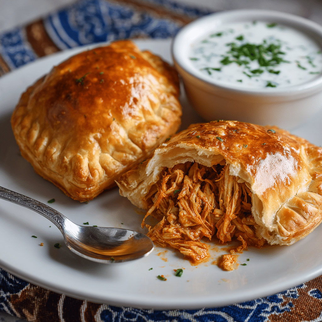 Buffalo Chicken Pastry Bites Recipe - Recipe Image