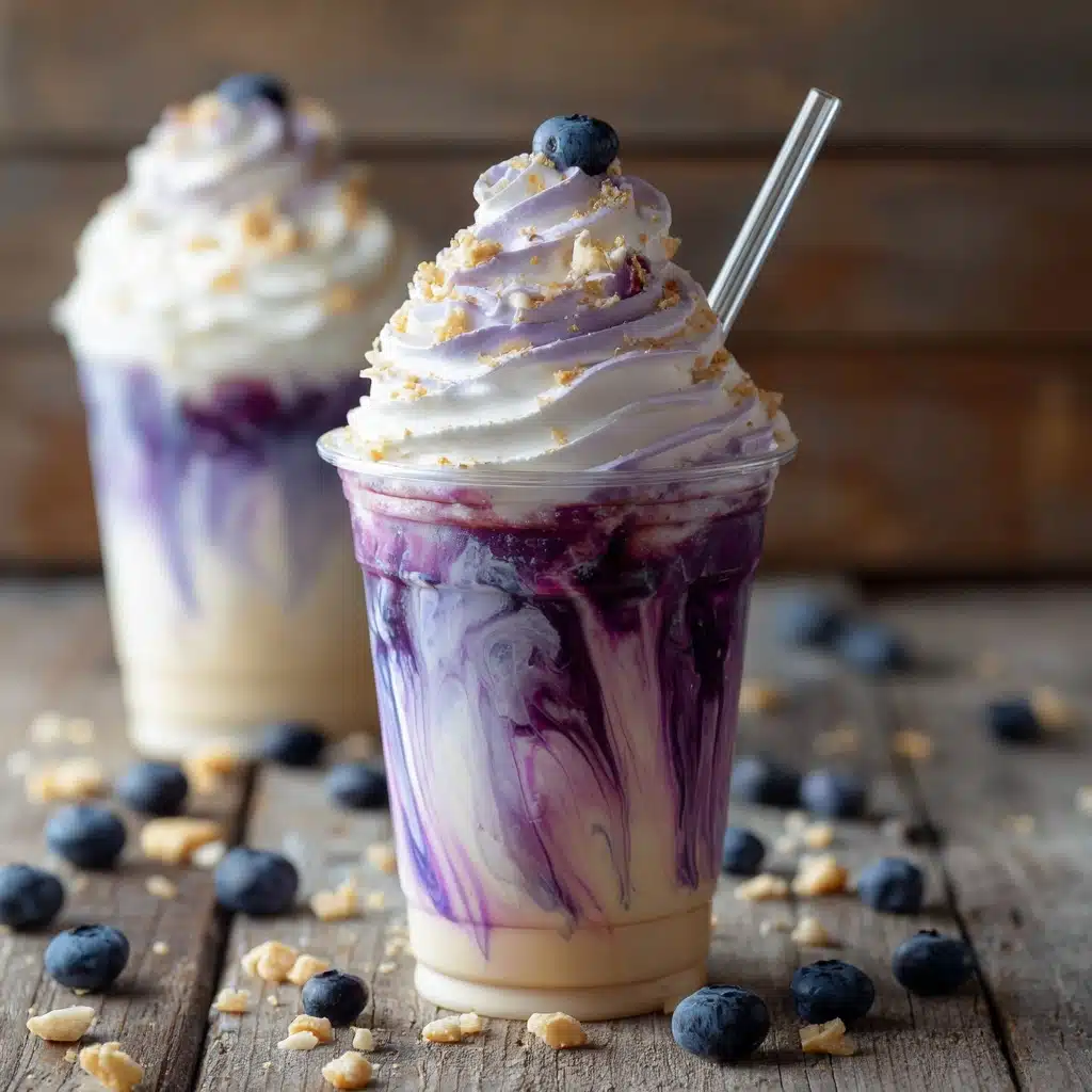 Blueberry Cheesecake Frappuccino Recipe - Recipe Image