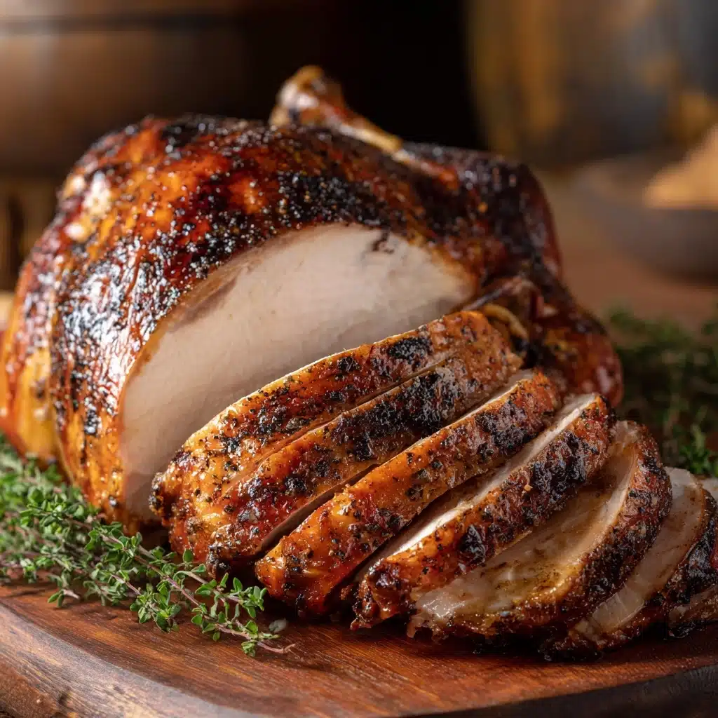 Smoked Turkey, The Best Savory Turkey Recipe - Recipe Image