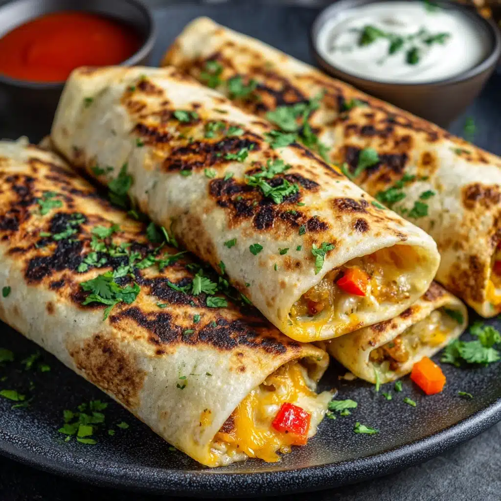 Baked Chicken Chimichangas: Easy and Delicious Recipe - Recipe Image