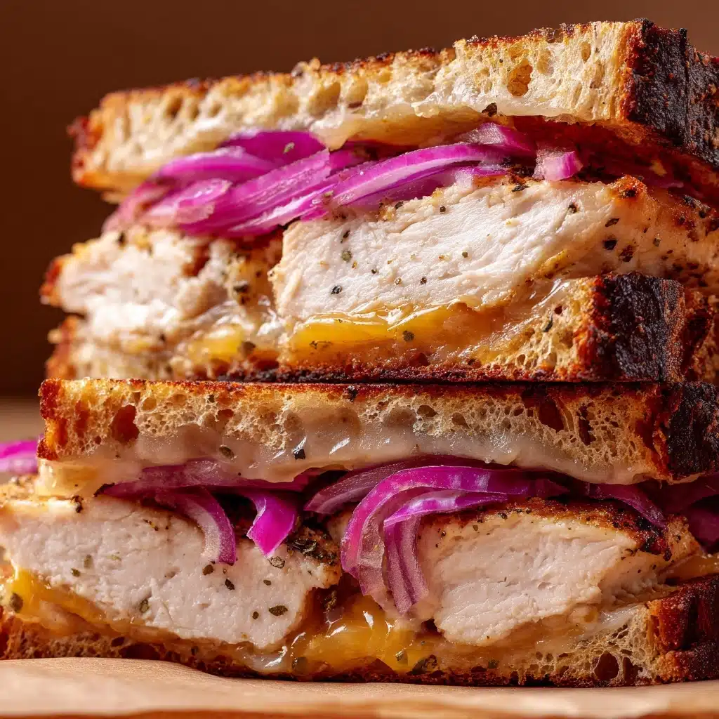 Grilled Mojo Chicken Cuban Sandwich Recipe - Recipe Image