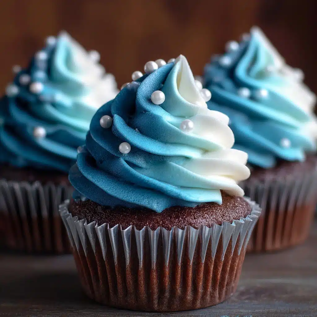 Blue Velvet Cupcakes Recipe - Recipe Image