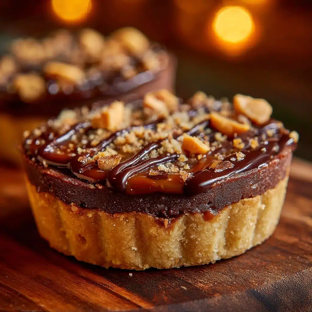 Butterfinger Caramel Crunch Mini Pies Recipe - Recipe Image