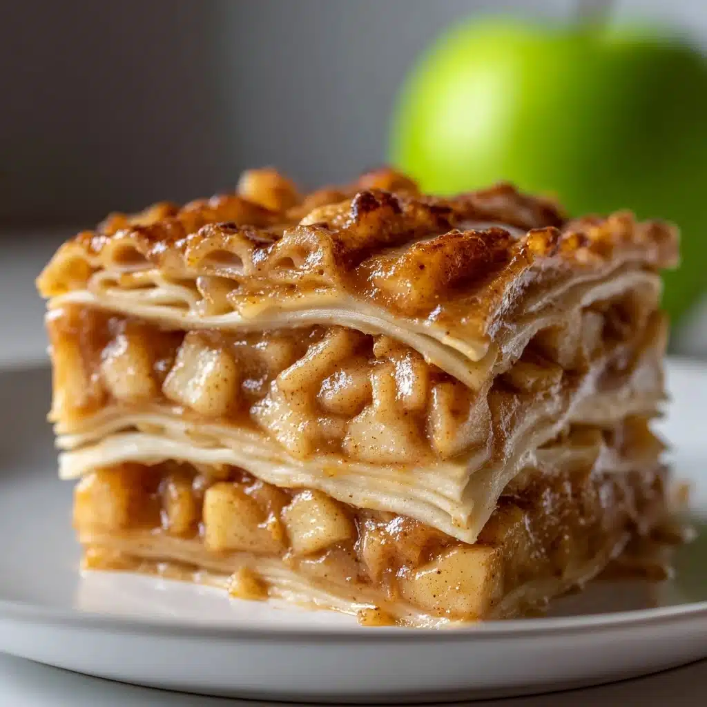 Cinnamon Roll Apple Lasagna – The Best Fall Treat Ever Recipe - Recipe Image