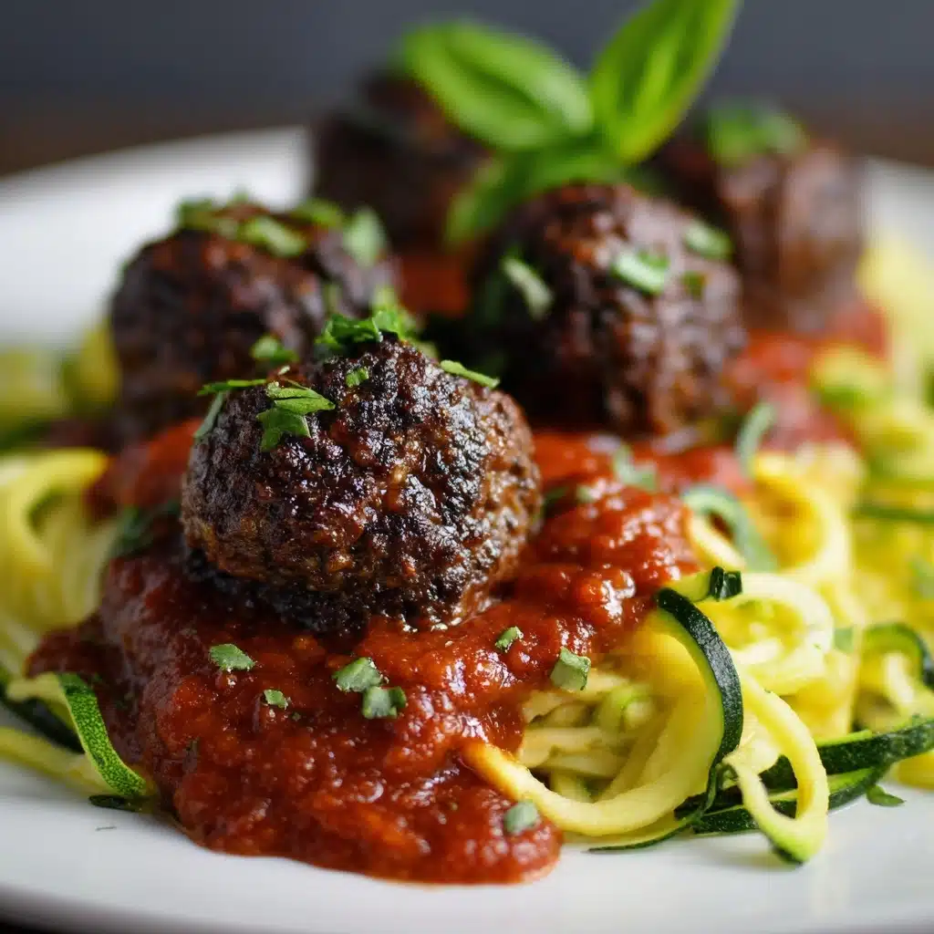 Zucchini Meatballs with Ground Beef Recipe - Recipe Image