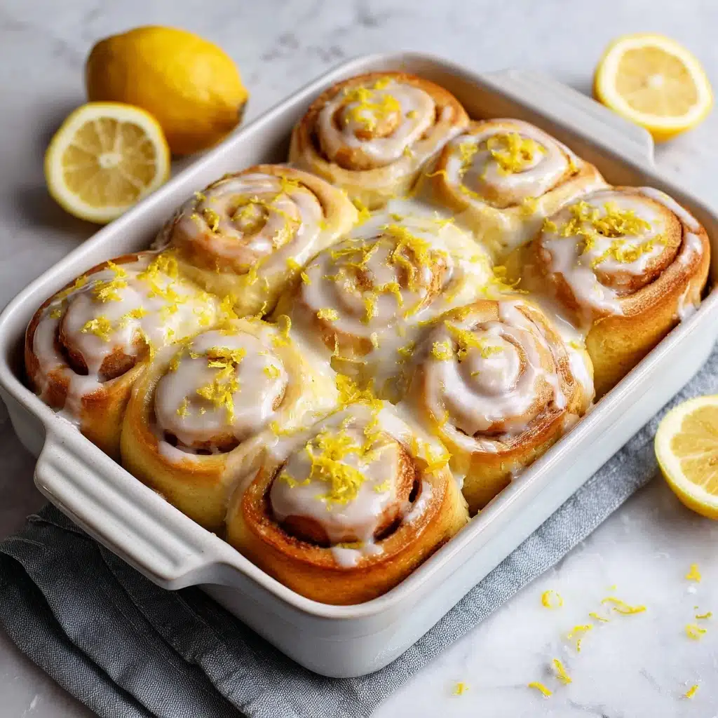 Lemon Sweet Rolls Recipe - Recipe Image