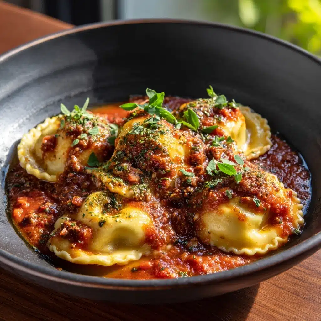 Easy Crockpot Ravioli Lasagna Recipe - Recipe Image
