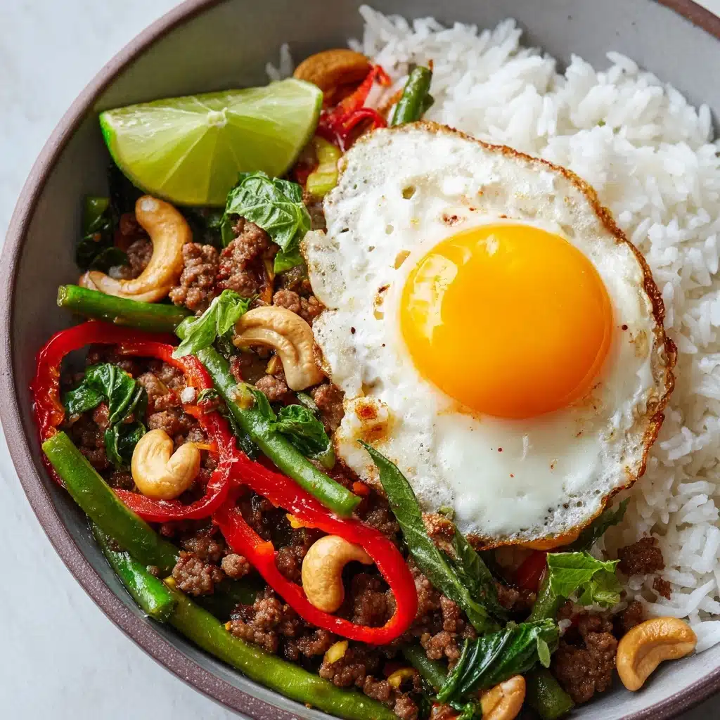 Thai Basil Cashew Chicken Recipe - Recipe Image
