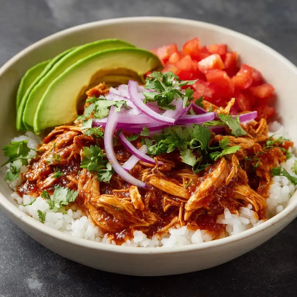 Chicken Enchilada Bowls with Cauliflower Rice Recipe - Recipe Image