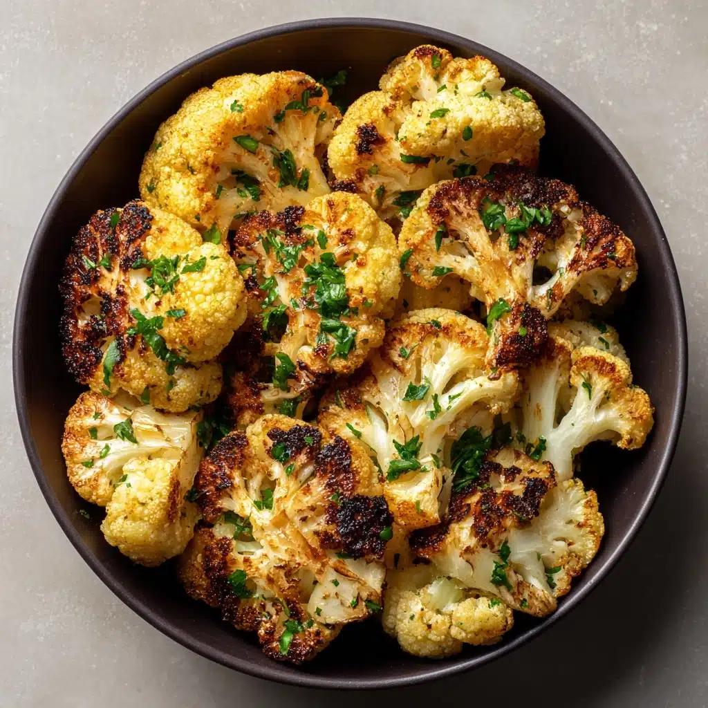 Garlic-Parmesan Roasted Cauliflower Recipe - Recipe Image