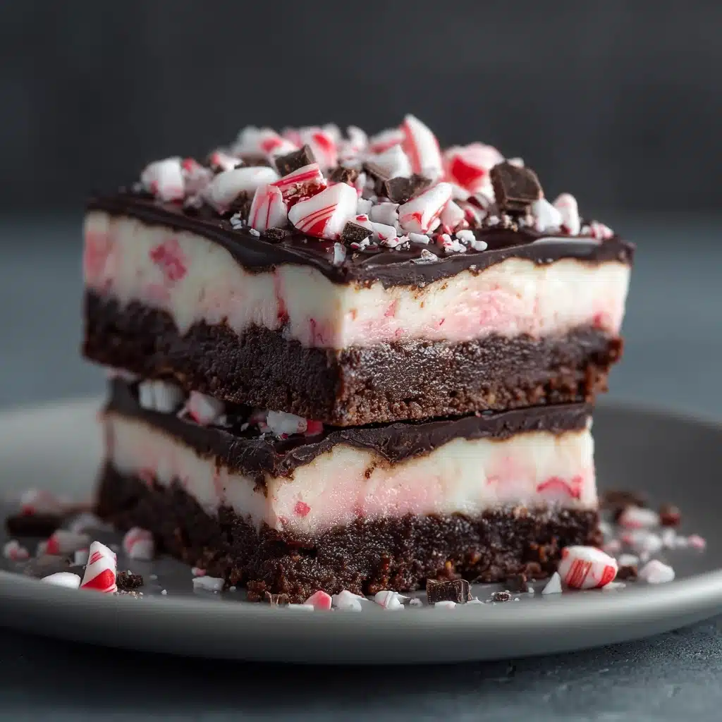 Chocolate Peppermint Lasagna: A Festive Delight Recipe - Recipe Image
