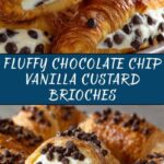 Chocolate Chip Vanilla Custard Brioches Recipe