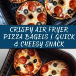 Air Fryer Pizza Bagels Recipe