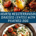 Mediterranean Braised Lentils with Poached Egg Recipe