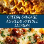 Sausage Alfredo Ravioli Lasagna Recipe