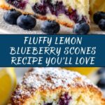 Lemon Blueberry Scones Recipe