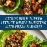 Citrus Herb Turkey Lettuce Wraps: A Fresh and Flavorful Dish Recipe