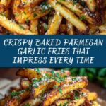 Crispy Baked Parmesan Garlic Fries Recipe