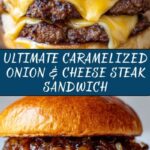 Caramelized Onion and Cheese Steak Sandwich Recipe