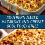 Southern Baked Macaroni and Cheese Soul Food Style Recipe