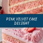 Pink Velvet Cake Recipe