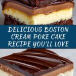 Boston Cream Poke Cake Recipe