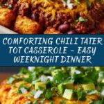 Easy Weeknight Chili Tater Tot Casserole Recipe