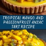 Mango and Passionfruit Anzac Tart Recipe