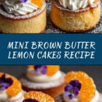 Mini Brown Butter Lemon Cakes Recipe