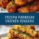 Oven-Baked Crispy Parmesan Chicken Tenders Recipe