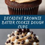 Brownie Batter Cookie Dough Cups Recipe