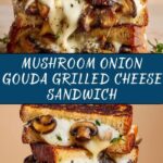 Mushroom Onion Gouda Grilled Cheese Recipe