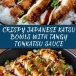 Japanese Katsu Bowls with Tonkatsu Sauce Recipe
