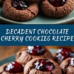 Chocolate Cherry Cookies Recipe