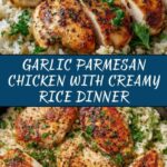 Chicken with Garlic Parmesan Rice Recipe