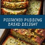 Pistachio Pudding Bread Recipe