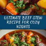 Melt-in-Your-Mouth Beef Stew with Vegetable Ragout Recipe