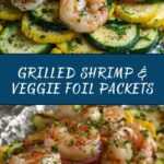 Grilled Shrimp, Zucchini, and Corn Foil Packets Recipe