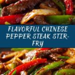 Sizzling Chinese Pepper Steak with Onions Recipe