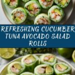 Cucumber Tuna Avocado Salad Rolls Recipe